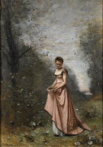 Elämän kevät, 1871 tekijältä Jean Baptiste Camille Corot